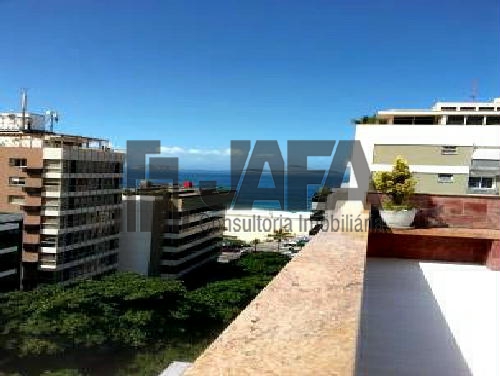 Conheça VISTA do imóvel - Cobertura 4 quartos à venda Leblon, Rio de Janeiro - R$ 7.600.000 - JA50327 - 1 VISTA - 1
