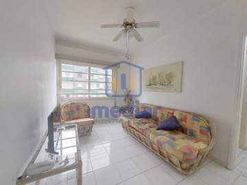 Apartamento à venda Avenida Bartolomeu de Gusmão, Embaré, Santos - R$ 390.000 - AP2744