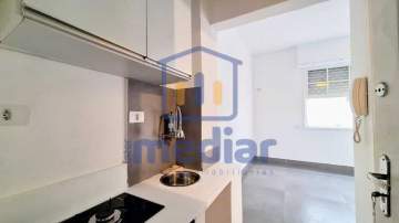 Ótima localização - Kitnet/Conjugado 19m² para alugar Embaré, Santos - R$ 2.000 - MNKI00005