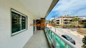 Ótima localização - Aptº 3 qts novo a venda na 2ª quadra praia Recreio - MRAP30115