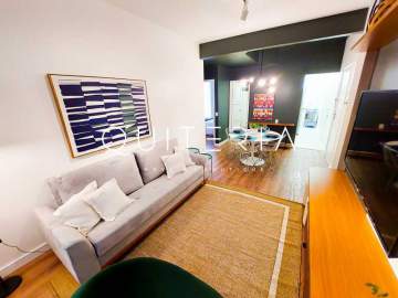 Espetacular - Lindo apartamento de 2 quartos no Leblon - MQAP20130