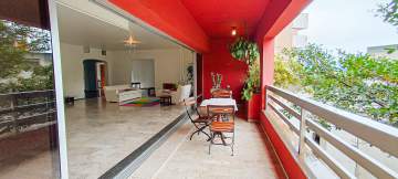 Lagoa, apartamento 4quartos, 400m2, 3 vagas de garagem, em rua tranquila. - MQAP40402