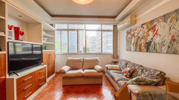 Ótima localização - Apartamento no Leblon, com 3 quartos, sendo 1 suíte. Localização privilegiada e de frente! - MQAP30722