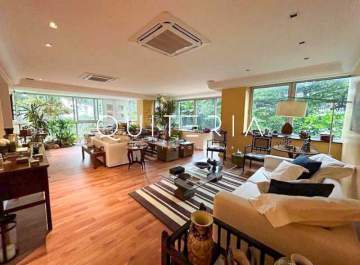 Condomínio Village São Conrado Planta circula com 5 quartos sendo 2 suítes e super closet. - MQAP50040