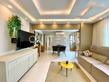 Espetacular - Excelente apartamento totalmente reformado e decorado, ideal para Airbnb. São três quartos, suíte e portaria 24h. - MQAP31031