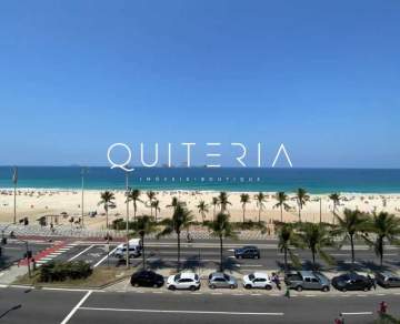 Apartamento à venda ou locação na Avenida Vieira Souto 185m² original 4 quartos sendo 2 suítes 1 vaga na escritura QUITERIA Imóveis Boutique - MQAP40772