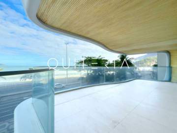 Espetacular - Apartamento venda Delfim Moreira Leblon vista mar empreendimento novo 4 suítes varanda 3 vagas infraestrutura portaria 24h - MQAP40637
