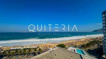 Espetacular - Excelente cobertura duplex em uma das melhores localizações, na quadríssima da praia, com vista deslumbrante para o mar e morro Dois irmãos. - MQCO50057