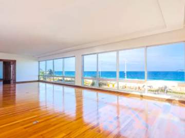 Ótima localização - Av. Vieira Souto Posto 10 Frontal Mar Apartamento para Locação com 450m² 4 Quartos 3 Vagas Portaria 24hs - MQAP40655