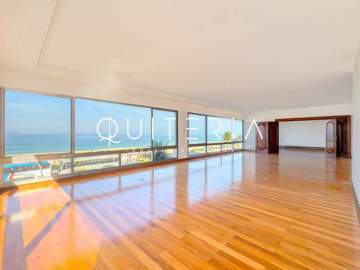 Ótima localização - Av. Vieira Souto Posto 10 Frontal Mar Apartamento para Locação com 450m² 4 Quartos 3 Vagas Portaria 24hs - MQAP40655