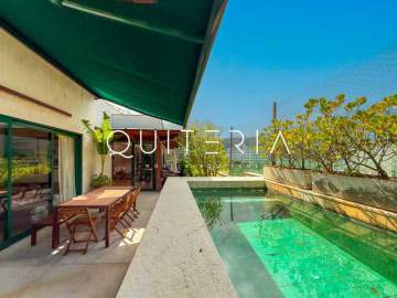 Raro - Cobertura linear totalmente reformada por arquiteto em excelente localização. - MQCO30254