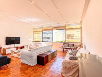 Espetacular - Apartamento a venda em Ipanema na Rua Prudente de Morais, na primeira quadra da praia. São 3 quartos, 1 suíte e 2 vagas. - MQAP31406