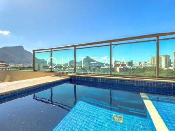 Imperdível - Cobertura à venda no Leblon com varanda 3 quartos sendo 2 suítes terraço com piscina churrasqueira sauna 2 vagas. - MQCO30284