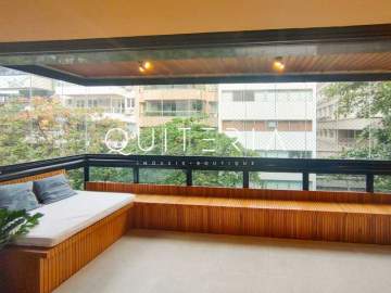 VENDA APARTAMENTO COM VARANDA LEBLON 4 QUARTOS, 1 SUITE 3 VAGAS - MQAP40826
