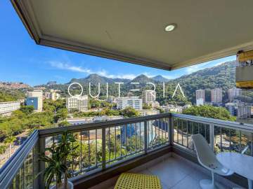 Espetacular - Apartamento reformado à venda Rúbens Berardo Gávea 2 quartos 1 suíte 2 vagas varanda infra total 24h - MQAP20428