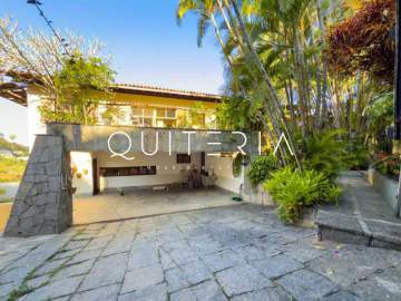 Espetacular - Casa Triplex vista mar venda José Pancetti Joá 4 quartos 2 suítes 4 varandas 4 vagas amplo terreno - MQCN40043