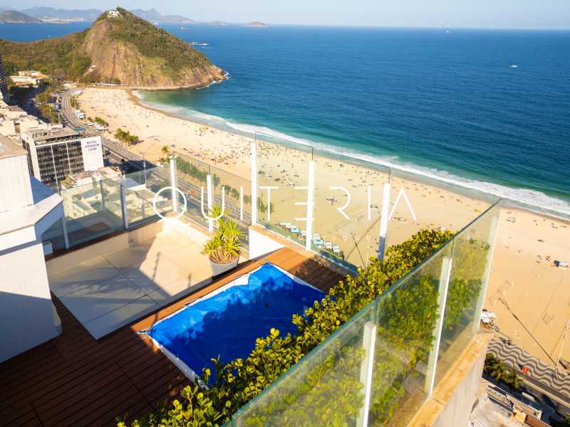 Conheça Triplex Vista 360 Orla do imóvel - Cobertura Triplex a venda no Leme Rua Gustavo Sampaio, 2 quartos, 2 suítes, 2 vagas - MQCO20092 - 1 Triplex Vista 360 Orla - 1