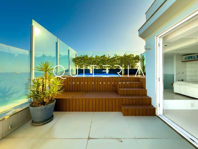 Conheça Triplex Vista 360 Orla do imóvel - Cobertura Triplex a venda no Leme Rua Gustavo Sampaio, 2 quartos, 2 suítes, 2 vagas - MQCO20092 - 4 Triplex Vista 360 Orla - 4