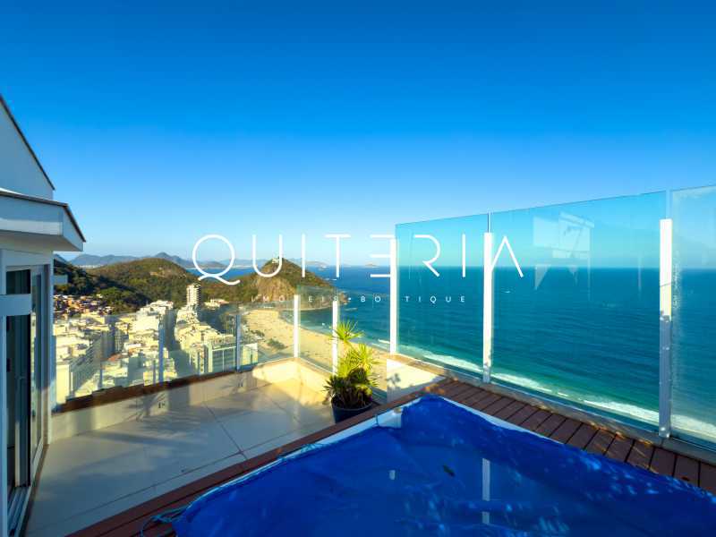 Conheça Triplex Vista 360 Orla do imóvel - Cobertura Triplex a venda no Leme Rua Gustavo Sampaio, 2 quartos, 2 suítes, 2 vagas - MQCO20092 - 5 Triplex Vista 360 Orla - 5