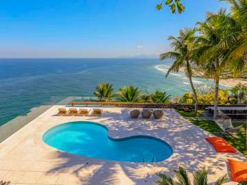 Espetacular - Casa de Luxo Vista Mar para Venda no Joá com 1000m² 4 Suítes Portaria 24hs - MQCN40045