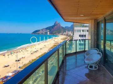 Espetacular - Apartamento na Avenida Vieira Souto vista mar frontal com 372 m² - MQAP31569