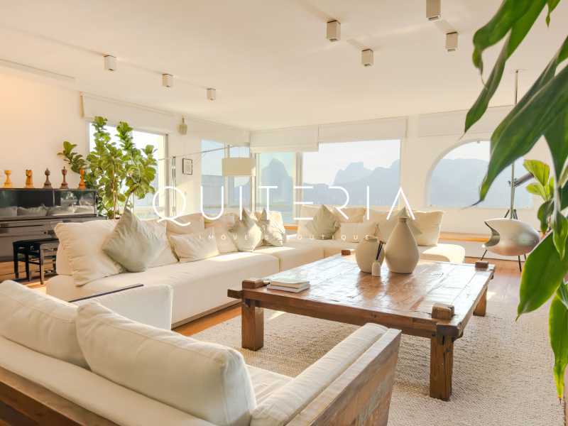 Conheça cobertura venda lagoa do imóvel - Cobertura duplex à venda totalmente reformada Sacopã Lagoa Fonte da Saudade original 3 quartos atual 2 suítes piscina sauna espaço gourmet 3 vagas - MQCO30309 - 14 cobertura venda lagoa - 14