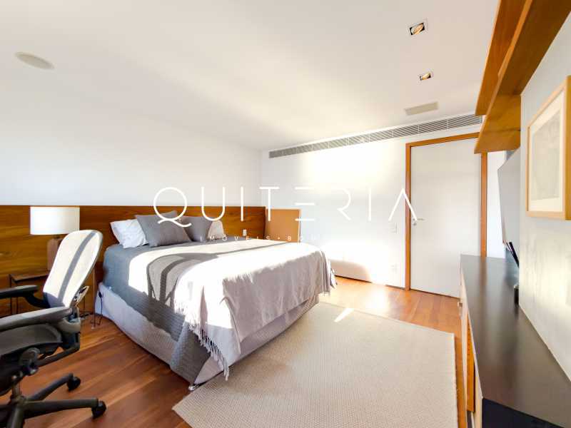 Conheça cobertura venda lagoa do imóvel - Cobertura duplex à venda totalmente reformada Sacopã Lagoa Fonte da Saudade original 3 quartos atual 2 suítes piscina sauna espaço gourmet 3 vagas - MQCO30309 - 18 cobertura venda lagoa - 18