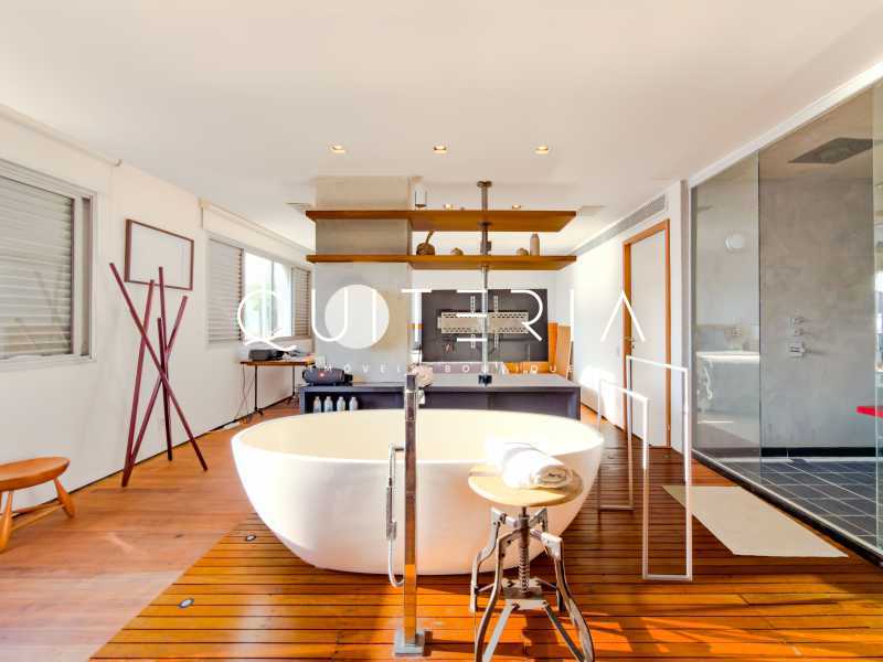 Conheça cobertura venda lagoa do imóvel - Cobertura duplex à venda totalmente reformada Sacopã Lagoa Fonte da Saudade original 3 quartos atual 2 suítes piscina sauna espaço gourmet 3 vagas - MQCO30309 - 22 cobertura venda lagoa - 22