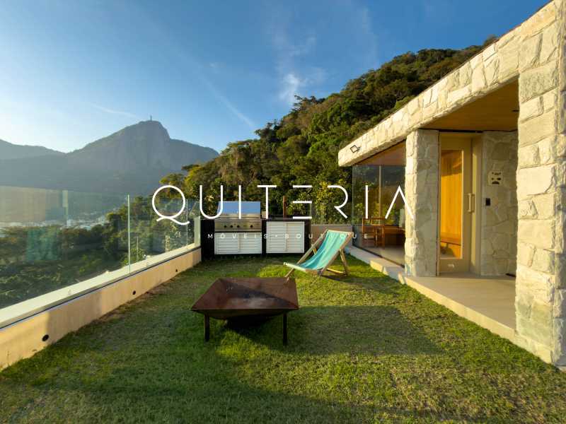 Conheça cobertura venda lagoa do imóvel - Cobertura duplex à venda totalmente reformada Sacopã Lagoa Fonte da Saudade original 3 quartos atual 2 suítes piscina sauna espaço gourmet 3 vagas - MQCO30309 - 8 cobertura venda lagoa - 8