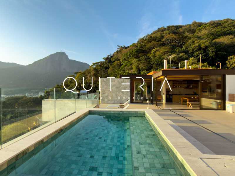 Conheça cobertura venda lagoa do imóvel - Cobertura duplex à venda totalmente reformada Sacopã Lagoa Fonte da Saudade original 3 quartos atual 2 suítes piscina sauna espaço gourmet 3 vagas - MQCO30309 - 5 cobertura venda lagoa - 5
