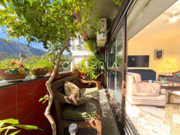 Espetacular - Apartamento à venda 3 quartos 1 suíte 1 vaga varanda playground Visconde de Albuquerque Leblon - MQAP31610