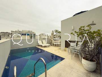 Cobertura Triplex à venda em Ipanema com Piscina 2 suítes 2 vagas pronto para morar ! - MQCO30335