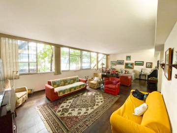 Espetacular - Apartamento à venda em Ipanema Rua Prudente de Morais, 4 quartos, 1 suíte, 2 vagas, área externa - MQAA40011