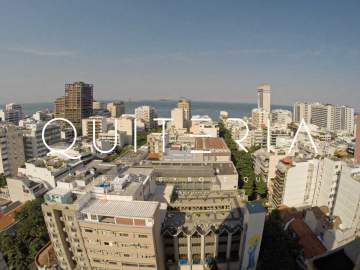 Espetacular - Apartamento à venda no Leblon de sala e quarto com vista mar QUITERIA Imóveis Boutique - MQAP10087