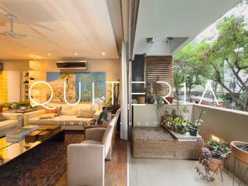 Espetacular - Apartamento à venda no Leblon Rua General Urquiza, 4 Quartos, 1 Suíte, 2 Vagas - MQAP40986