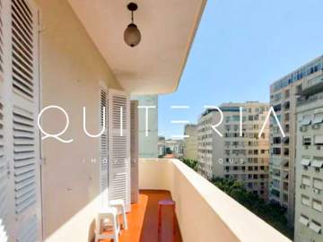 Apartamento para locação no Flamengo com 3 quartos e 1 vaga e portaria 24 horas - MQAP31801