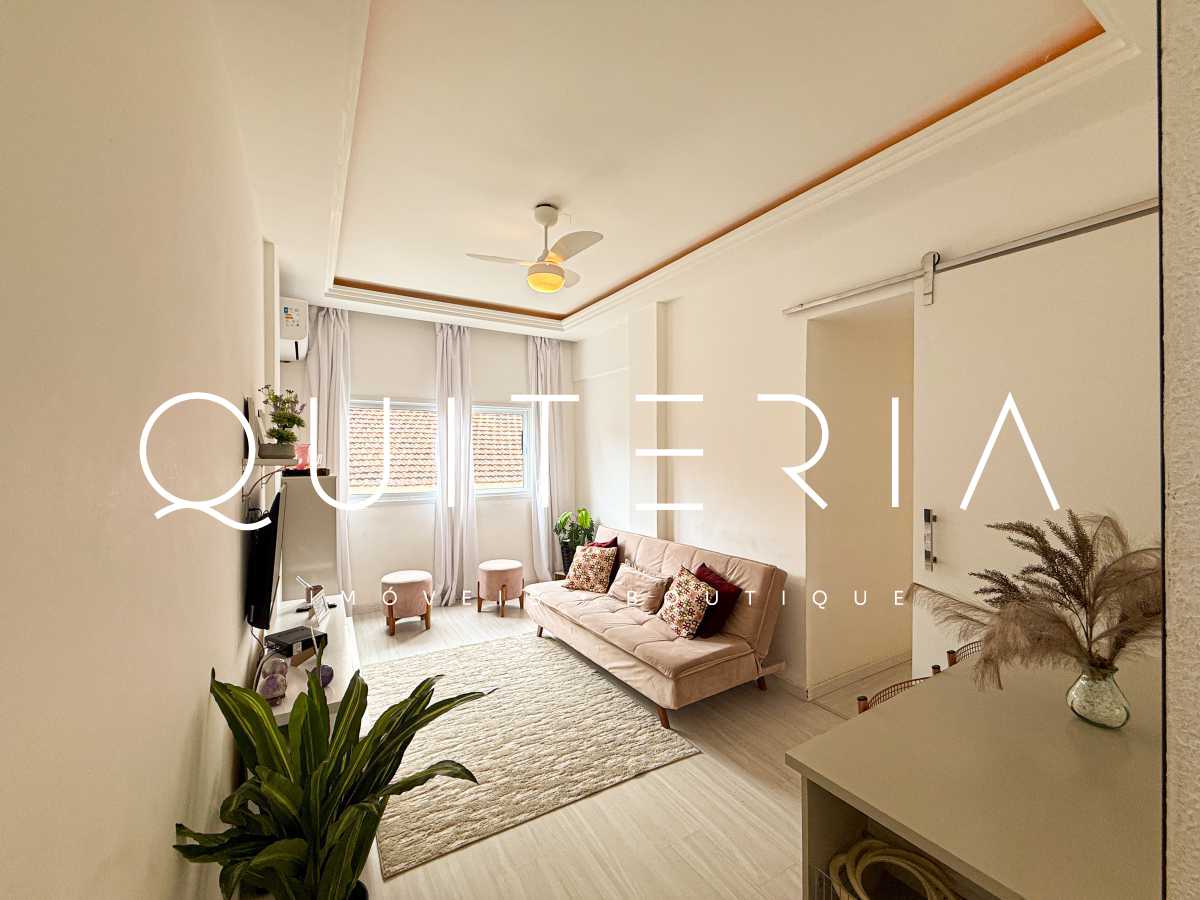 Conheça Quitéria Imóveis Boutique do imóvel - Apartamento à venda totalmente reformado 2 quartos 1 suíte 1 vaga portaria 24h ideal para Airbnb Barão da Torre Ipanema - MQAP20583 - 1 Quitéria Imóveis Boutique - 1