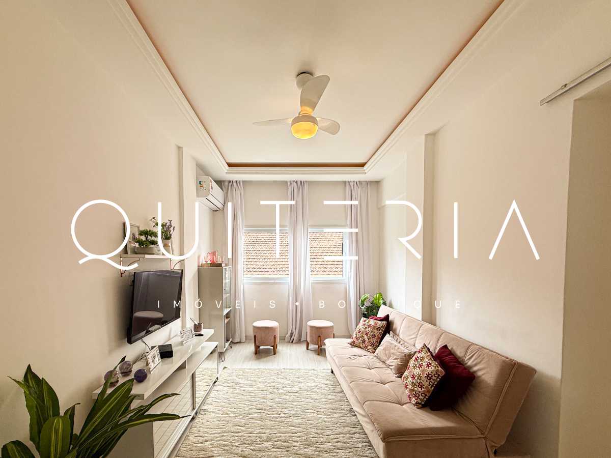 Conheça Mobiliado decorado do imóvel - Apartamento à venda totalmente reformado 2 quartos 1 suíte 1 vaga portaria 24h ideal para Airbnb Barão da Torre Ipanema - MQAP20583 - 4 Mobiliado decorado - 4