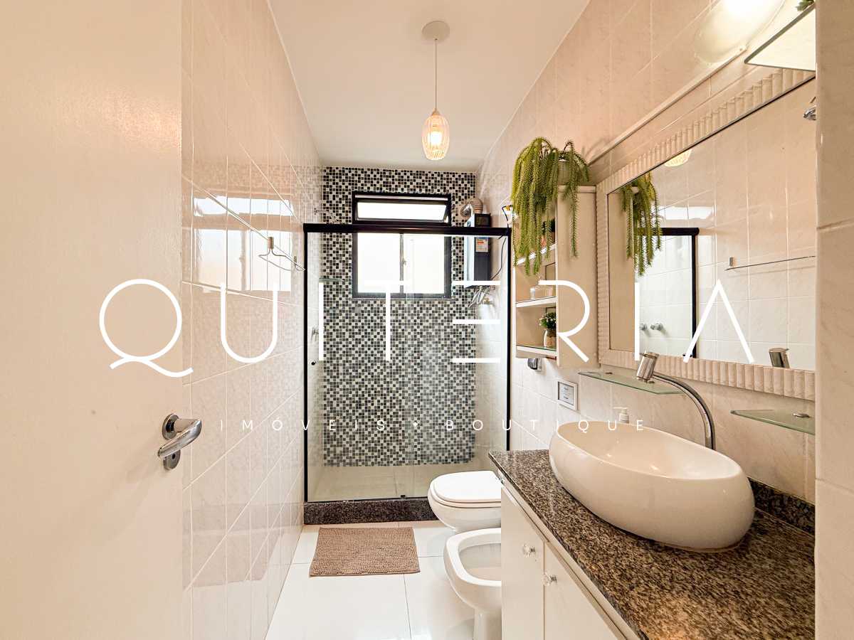 Conheça 2 quartos 1 suíte 1 vaga 24h do imóvel - Apartamento à venda totalmente reformado 2 quartos 1 suíte 1 vaga portaria 24h ideal para Airbnb Barão da Torre Ipanema - MQAP20583 - 13 2 quartos 1 suíte 1 vaga 24h - 13