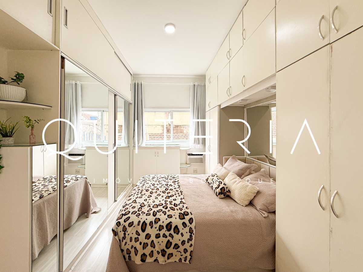 Conheça 2 quartos 1 suíte 1 vaga 24h do imóvel - Apartamento à venda totalmente reformado 2 quartos 1 suíte 1 vaga portaria 24h ideal para Airbnb Barão da Torre Ipanema - MQAP20583 - 15 2 quartos 1 suíte 1 vaga 24h - 15