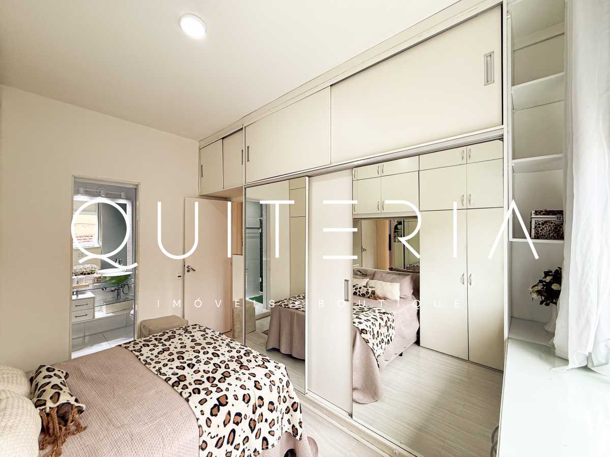 Conheça 2 quartos 1 suíte 1 vaga 24h do imóvel - Apartamento à venda totalmente reformado 2 quartos 1 suíte 1 vaga portaria 24h ideal para Airbnb Barão da Torre Ipanema - MQAP20583 - 18 2 quartos 1 suíte 1 vaga 24h - 18