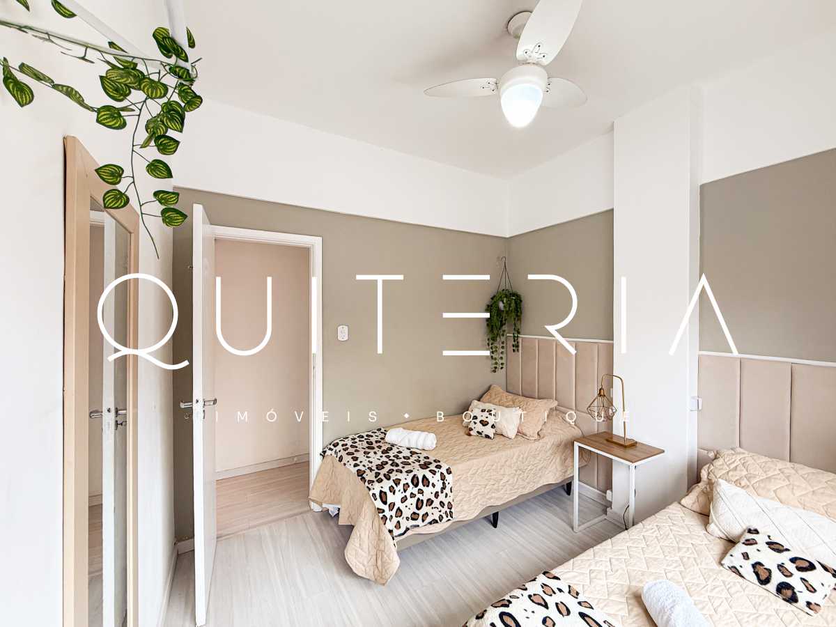 Conheça 2 quartos 1 suíte 1 vaga 24h do imóvel - Apartamento à venda totalmente reformado 2 quartos 1 suíte 1 vaga portaria 24h ideal para Airbnb Barão da Torre Ipanema - MQAP20583 - 23 2 quartos 1 suíte 1 vaga 24h - 23