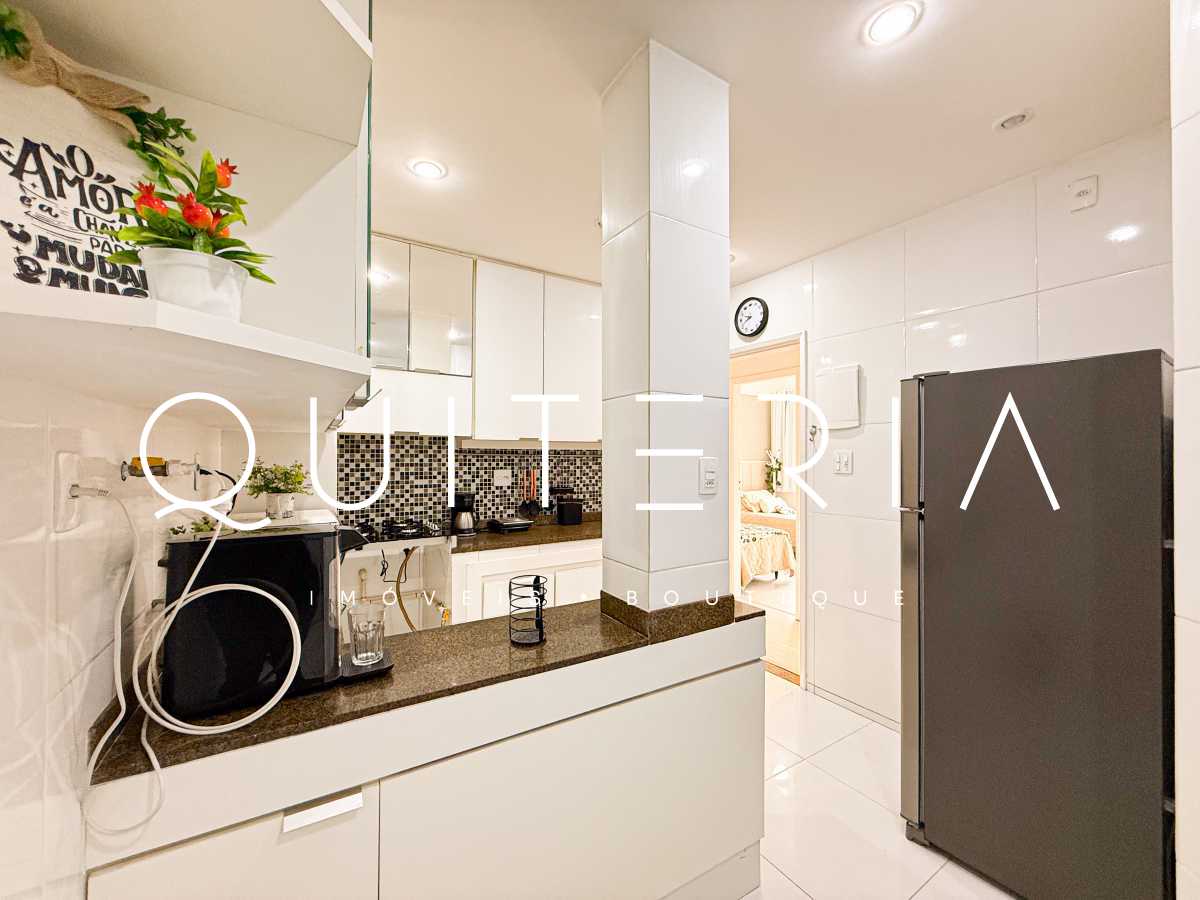 Conheça 2 quartos 1 suíte 1 vaga 24h do imóvel - Apartamento à venda totalmente reformado 2 quartos 1 suíte 1 vaga portaria 24h ideal para Airbnb Barão da Torre Ipanema - MQAP20583 - 28 2 quartos 1 suíte 1 vaga 24h - 28