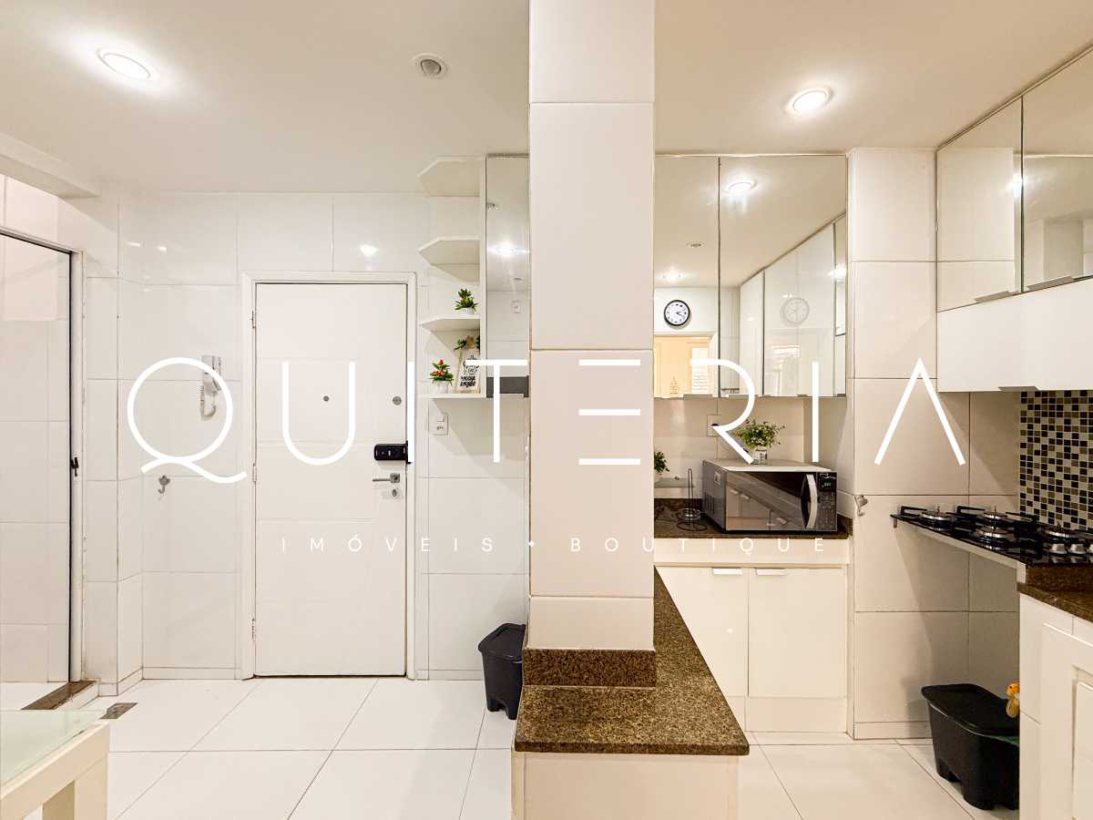 Conheça 2 quartos 1 suíte 1 vaga 24h do imóvel - Apartamento à venda totalmente reformado 2 quartos 1 suíte 1 vaga portaria 24h ideal para Airbnb Barão da Torre Ipanema - MQAP20583 - 29 2 quartos 1 suíte 1 vaga 24h - 29