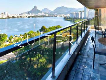 Apartamento à venda na Avenida Epitácio Pessoa, Lagoa, com 4 suítes e 4 vagas - MQAP41011