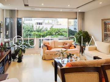 Apartamento de Alto Padrão para locação no Leblon, com 3 Quartos, 2 Suítes e 2 Vagas - MQAP31854