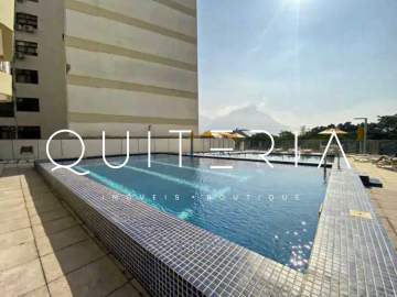 Apartamento à venda no Leblon com varanda 2 quartos sendo 1 suíte infra completa QUITERIA Imóveis Boutique - MQAP20600