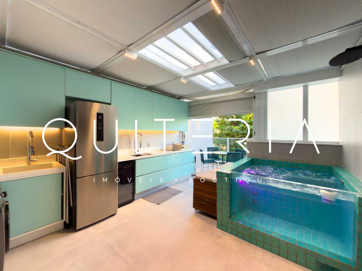 Conheça QUITERIA IMOVEIS BOUTIQUE do imóvel - Cobertura Duplex à venda em Ipanema, Rua Alberto de Campos, com 3 suítes, 1 vaga e piscina - MQCO30365 - 4 QUITERIA IMOVEIS BOUTIQUE - 4