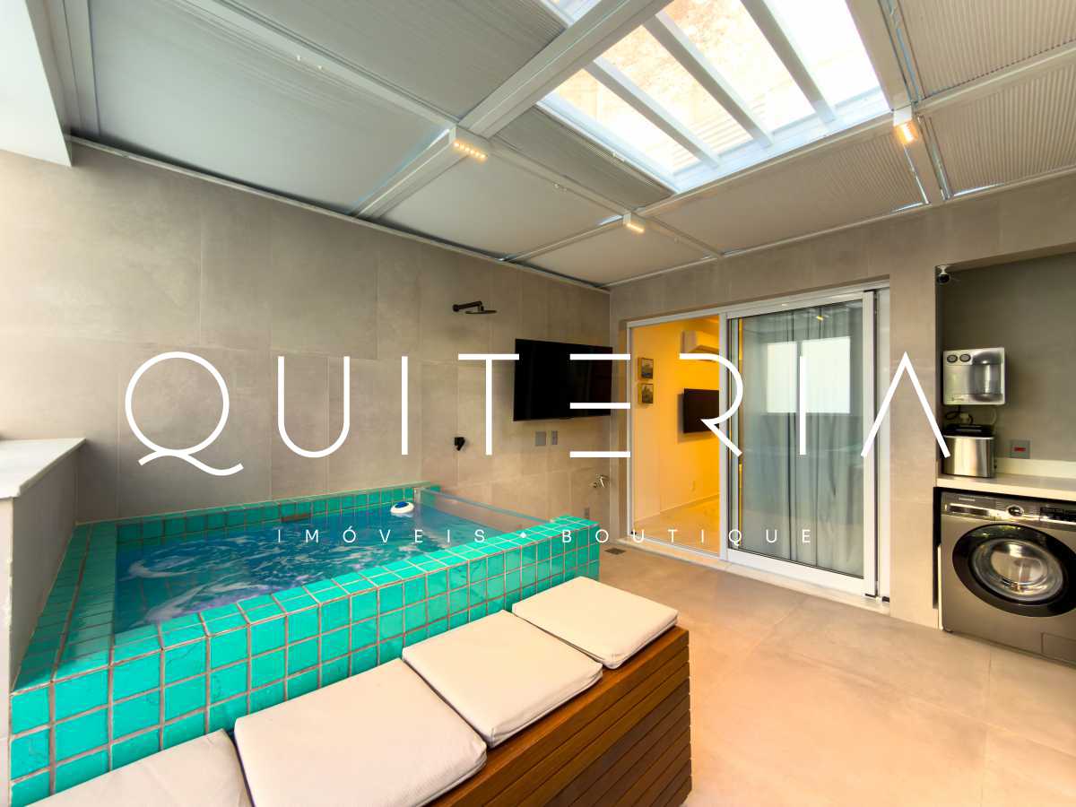 Conheça QUITERIA IMOVEIS BOUTIQUE do imóvel - Cobertura Duplex à venda em Ipanema, Rua Alberto de Campos, com 3 suítes, 1 vaga e piscina - MQCO30365 - 8 QUITERIA IMOVEIS BOUTIQUE - 8