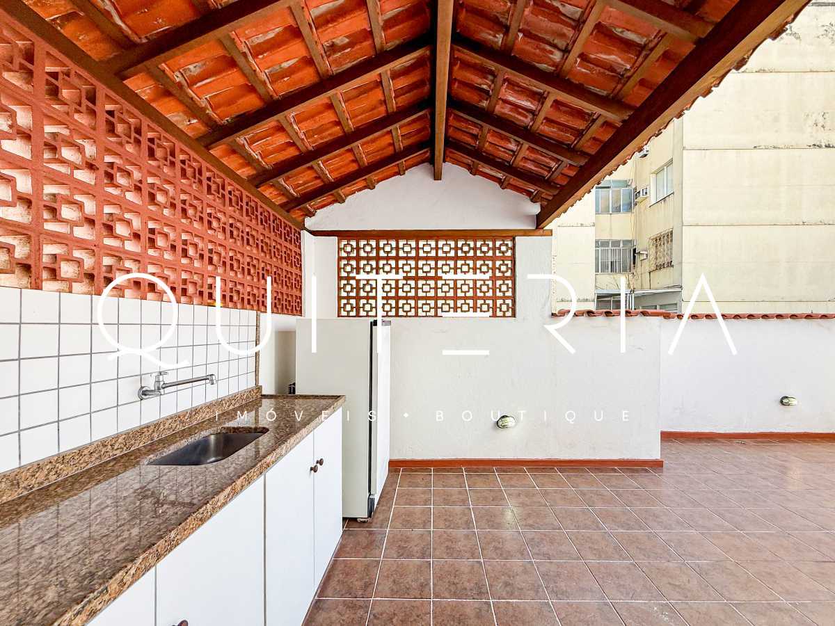 Conheça Quitéria Imóveis Boutique do imóvel - Casa duplex em vila à venda e para locação espaço gourmet terraço 3 quartos 1 suíte 1 vaga Barão da Torre Ipanema - MQCV30008 - 1 Quitéria Imóveis Boutique - 1